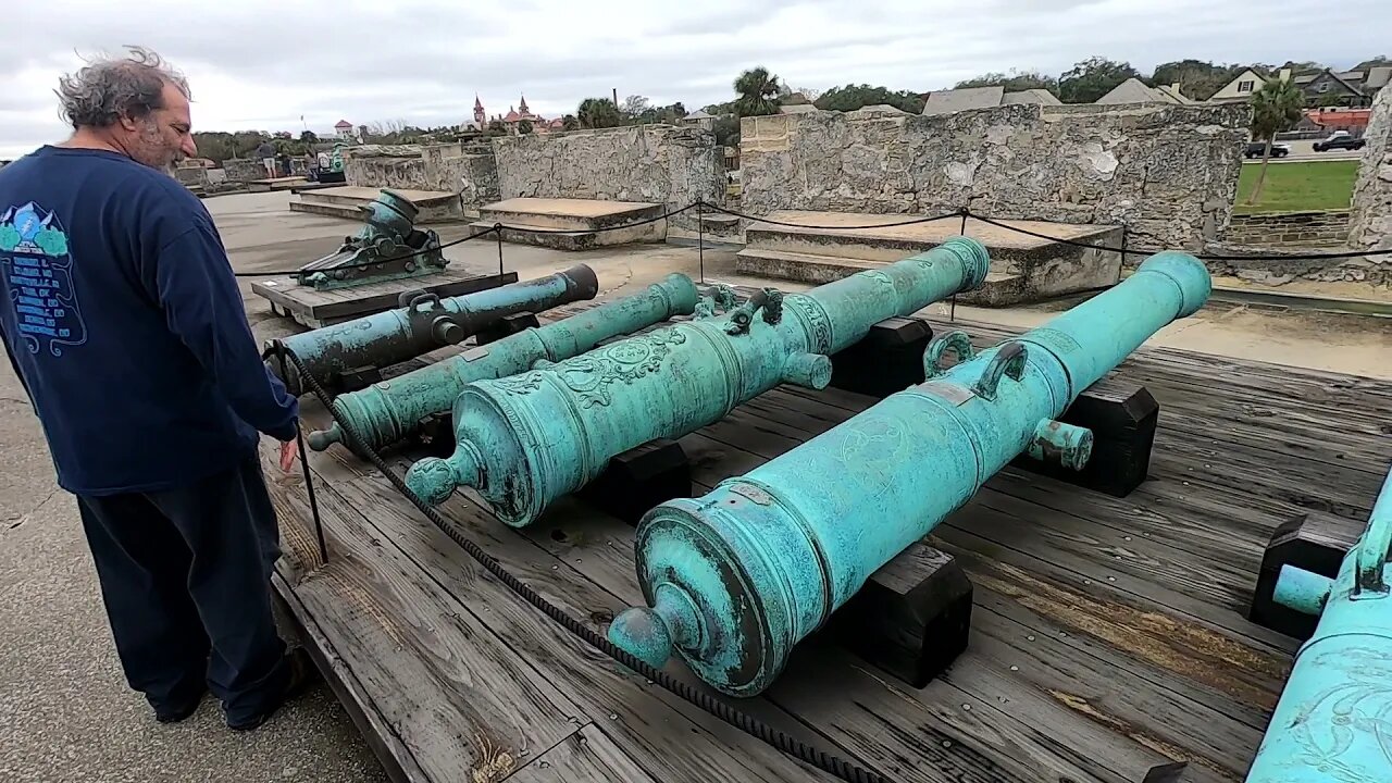 FL Springs trip Ep5: St. Augustine Part1/2- Castillo de San Marcos