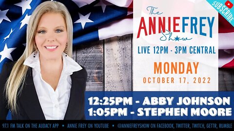 2022 Midterm Election Issues, Inflation, 401Ks, Abortion, & Bill Murray • Annie Frey Show 10/17/22