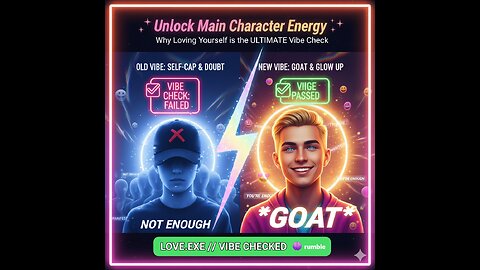 Unlock Main Character Energy: Why Loving Yourself is the ULTIMATE Vibe Check