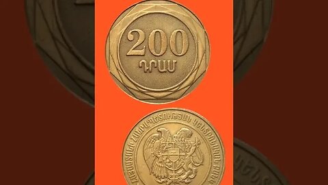 ARMENIA 200 DRAM 2003.#shorts @COINNOTESZ