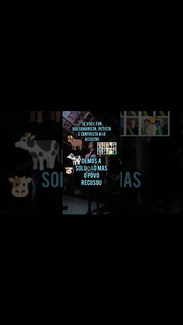 EI VOCÊ😱! BOLSONARISTA, PETISTA E CENTRISTA! NÃO ASSISTA ESSE VÍDEO!🤔É só pra FERAS FORA DA MATRX😉