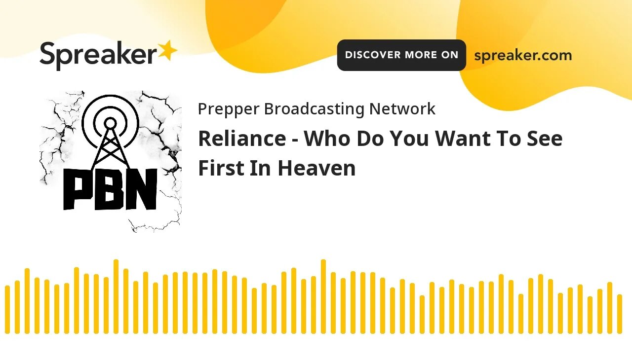 Reliance - Who Do You Want To See First In Heaven