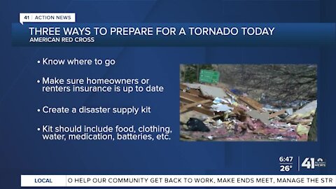 Ways to prepare for a tornado today