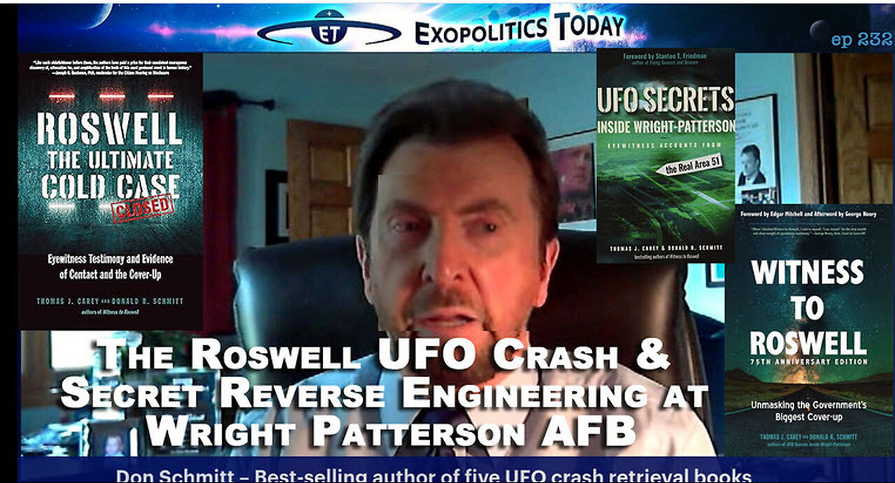 The Roswell UFO Crash & Secret Reverse Engineering at Wright Patterson AFB