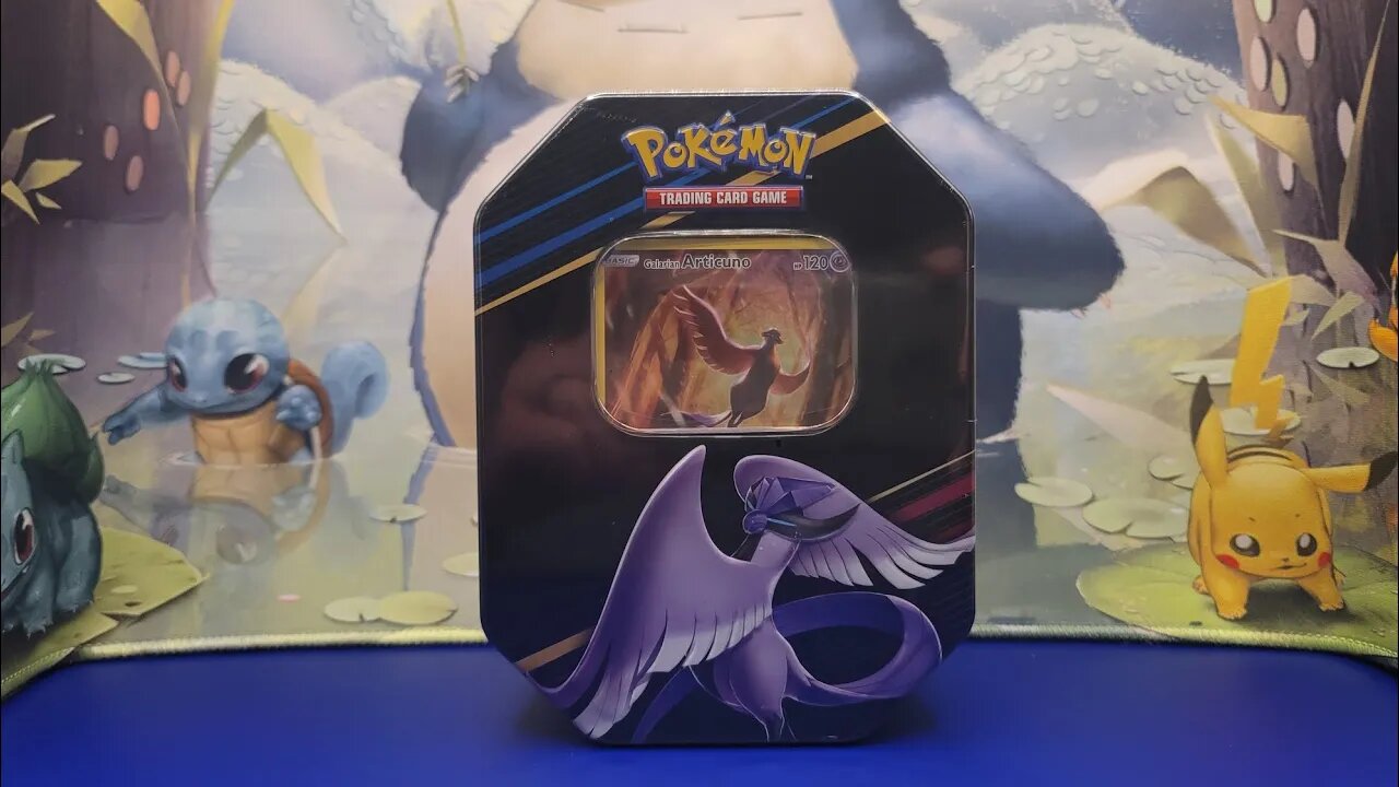 Pokemon Crown Zenith Galarian Articuno Tin