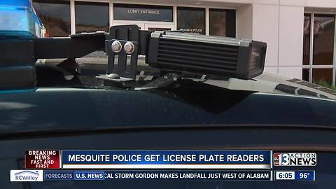 Mesquite Police get license plate readers