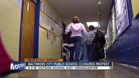 Protest planned after six Baltimore schools up for closure