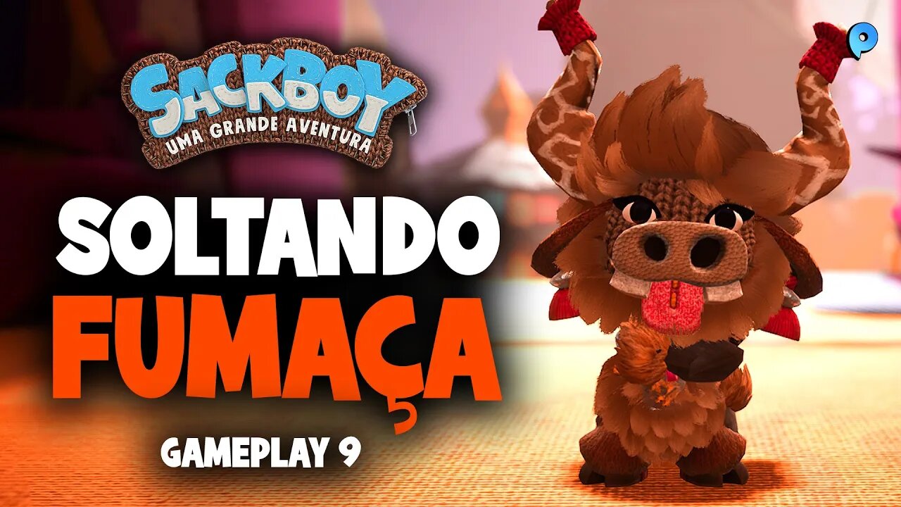 Sackboy: Uma grande aventura PT-BR / Soltando fumaça - Gameplay 9