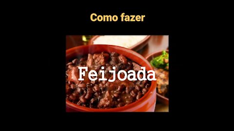 Como fazer feijoada