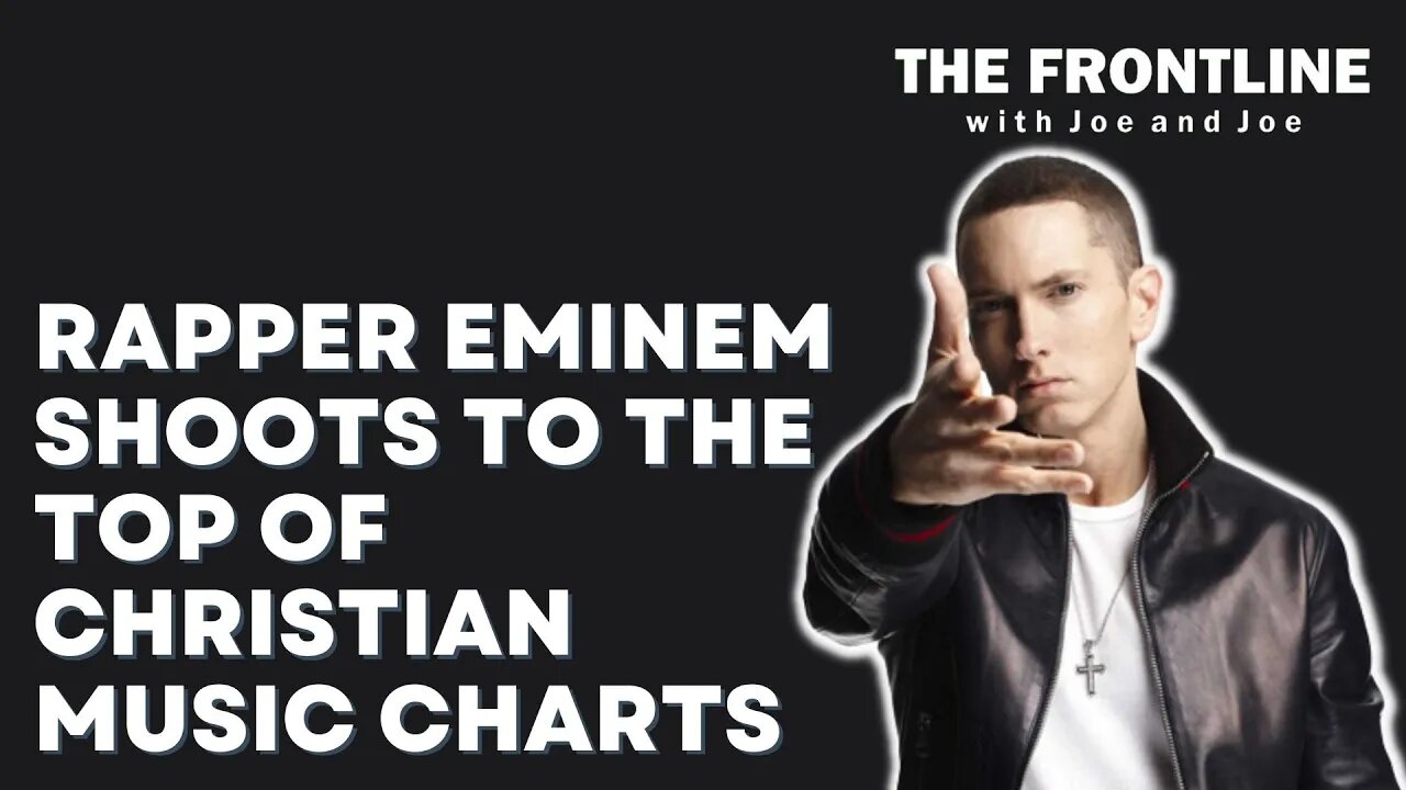 HipHop Star Eminem Goes to the Top of Christian Music Charts!