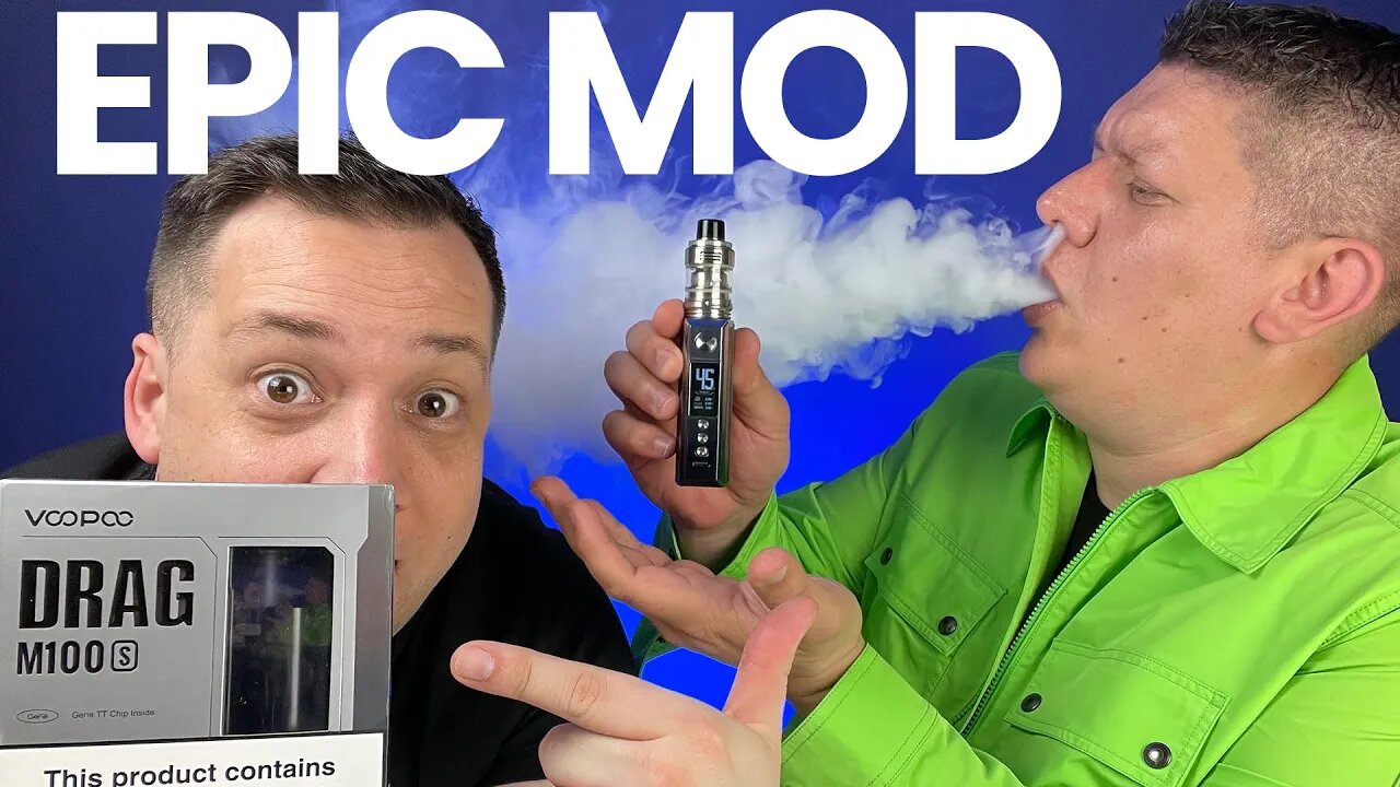 VooPoo's Epic Mod... Drag M100S Kit