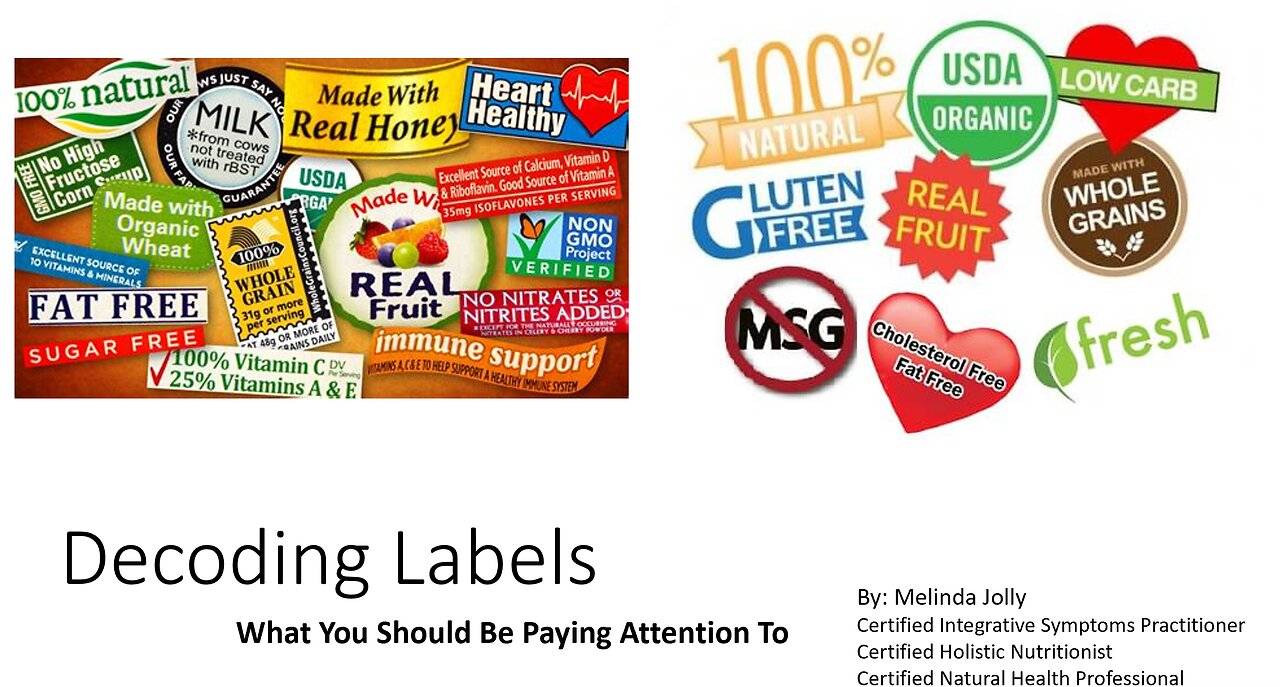 Decoding Food Labels