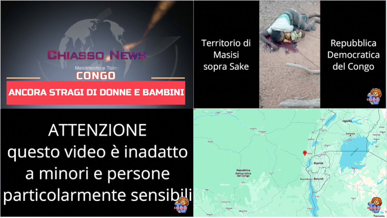 Chiasso News 16 febbraio 2024 - Ancora stragi in Congo