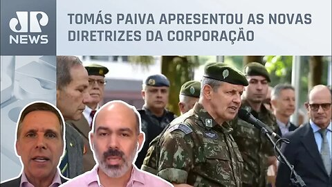 Schelp e Capez comentam primeira reunião do novo comandante do Exército