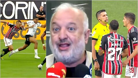 DESABAFO FORTÍSSIMO! Diretor do São Paulo DETONA PÊNALTI do Corinthians e DÁ NO MEIO da ARBITRAGEM!