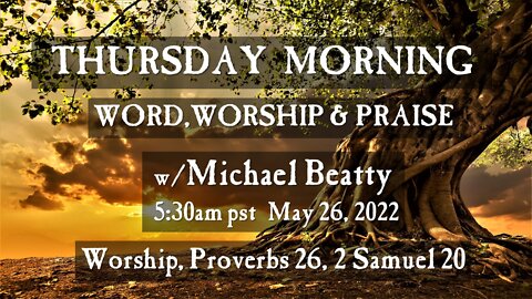 🌞 THURSDAY MORNING 🎵