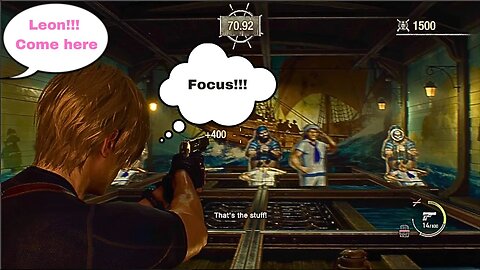 Distractions in the Shooting Range | Resident Evil 4 Remake