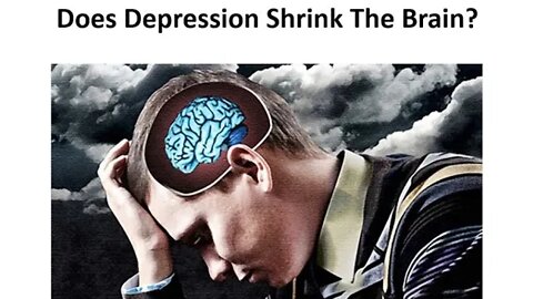 Stress, Depression & The Shrinking Brain