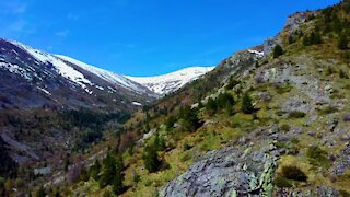 Stunning drone footage of Pelister National Park in Macedonia