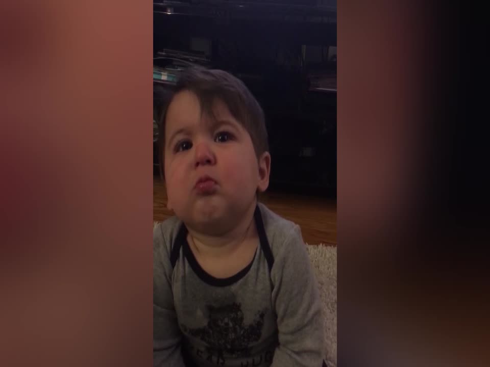 Baby gets Picky over what Mom can Sing to Him