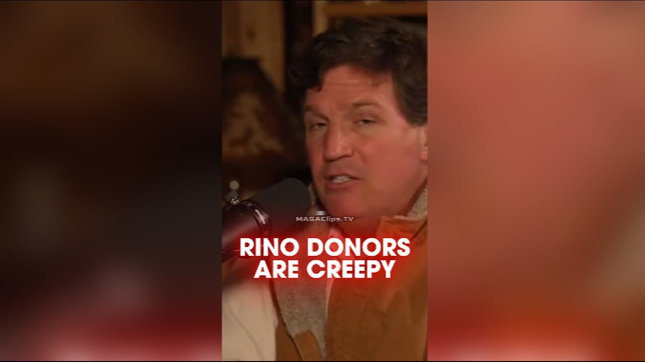 Tucker Carlson & Vivek: Elon isn't a Creepy RINO Donor