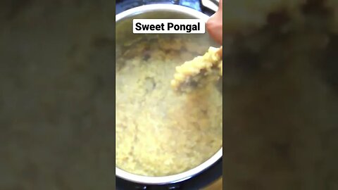 Instant Pot Sweet Pongal