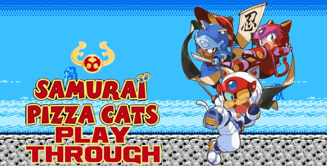 Samurai Pizza Cats - Nintendo NES Playthrough 😎Benjamillion