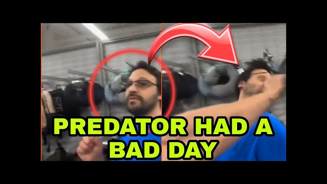 Alleged predator gets caught