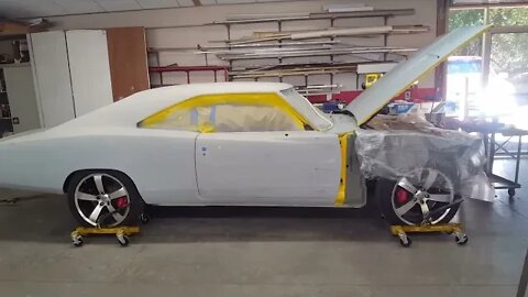 Don's 68 Charger body swap part 39