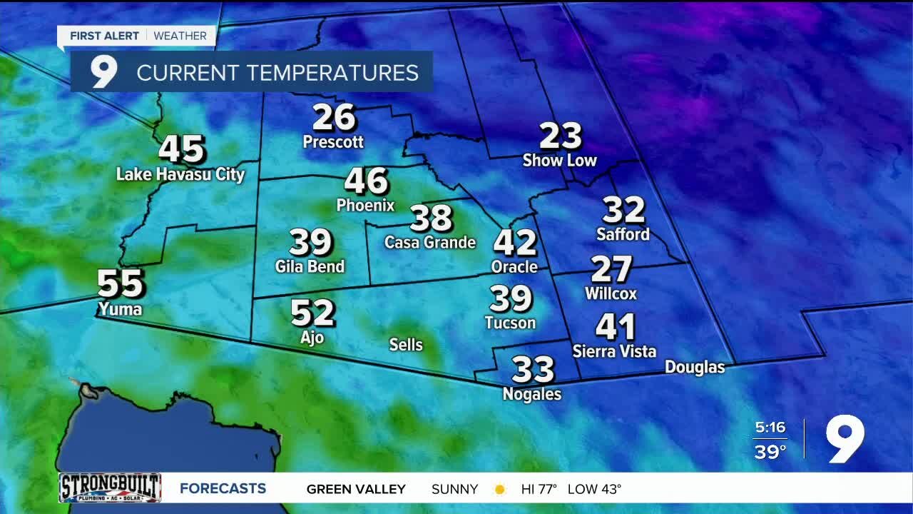 Chilly start before a warm week