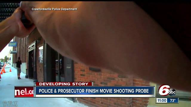 Body cam video shows officer shooting at actor he thought was a robbery suspect