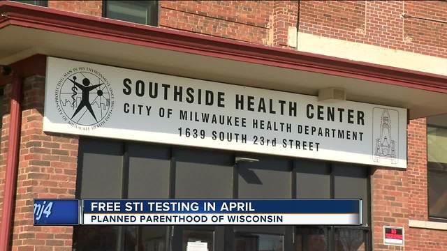 Free STD testing at Planned Parenthood of Wisconsin