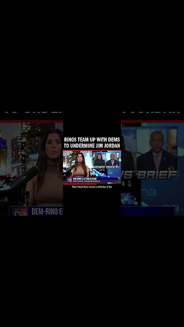 RINOs Team Up with Dems to Undermine Jim Jordan