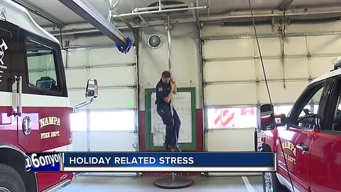 First responders receive more calls related to holiday stress