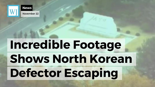 Incredible Footage Shows North Korean Defector Escaping Into South Korea While Being Chased By NK Police