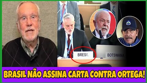 ONÚ Pressiona O Brasil E Embaixador Do Brasil Passa Pano Para Nicarágua!