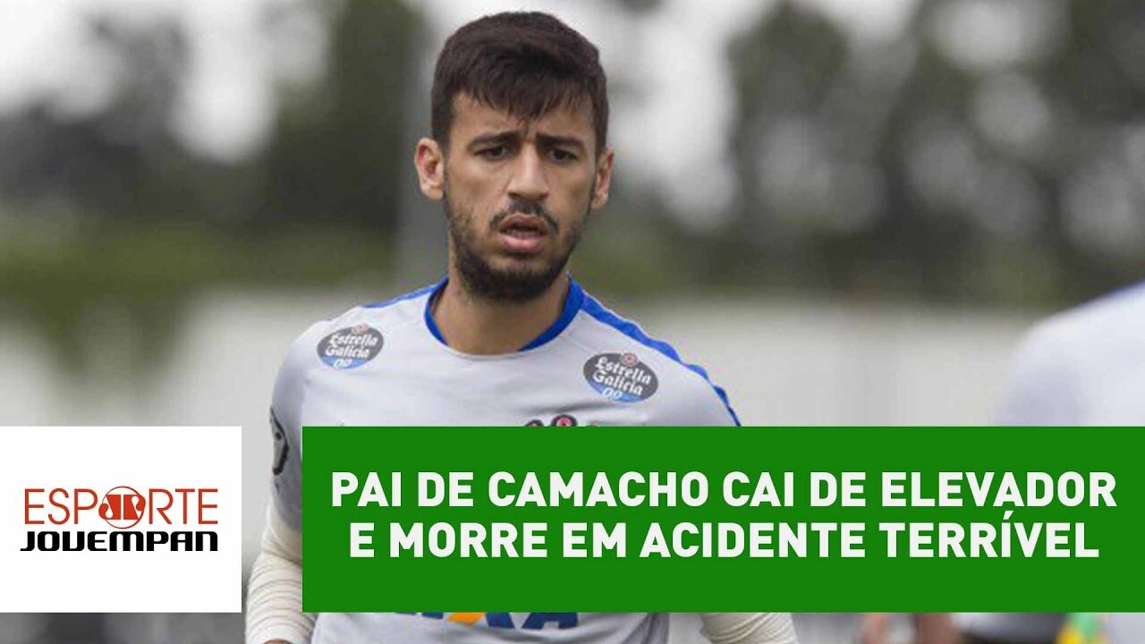 Pai de Camacho cai de elevador e morre em acidente terrível