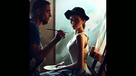 The painter and the girl