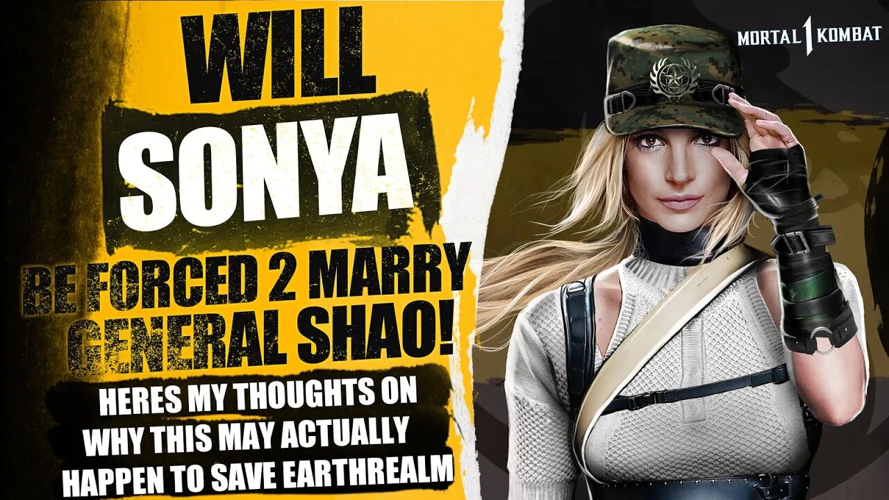 Mortal Kombat 1: Will SONYA BLADE Be Forced To Marry GENERAL SHAO To Save Earth ? | All Speculation