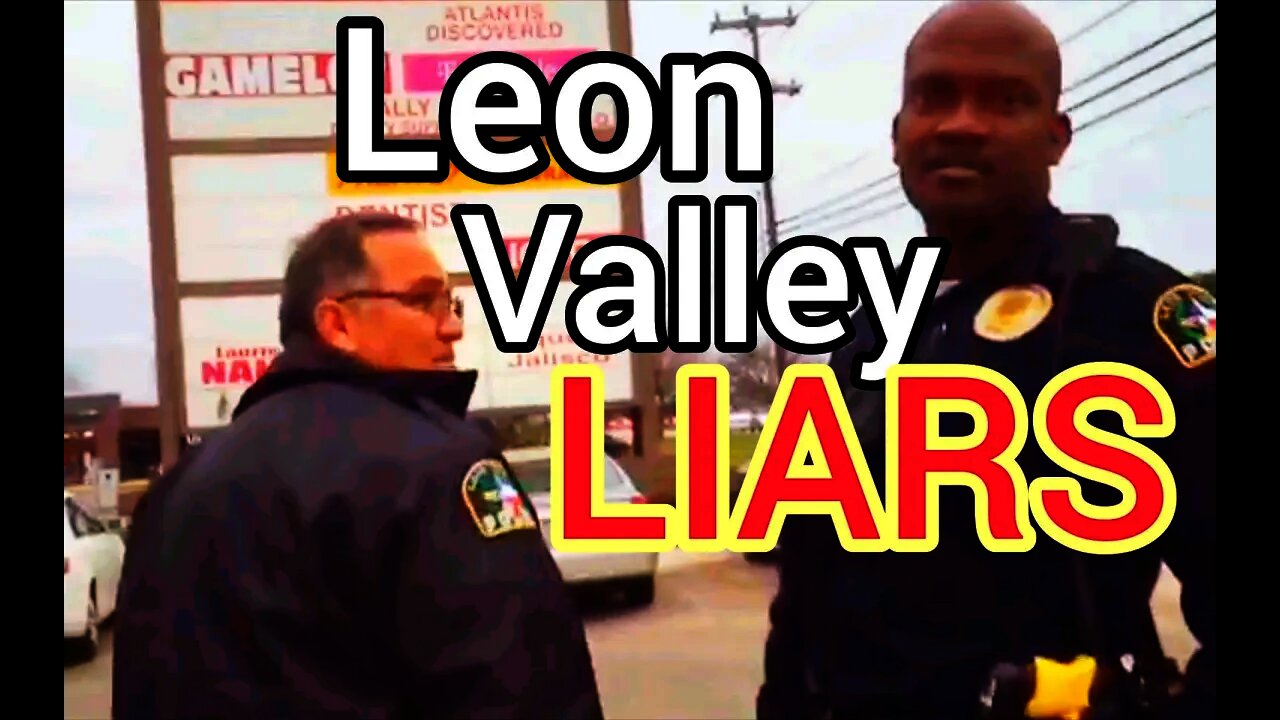 Lying Leon Valley PIGS hate the PEOPLE and it SHOWS