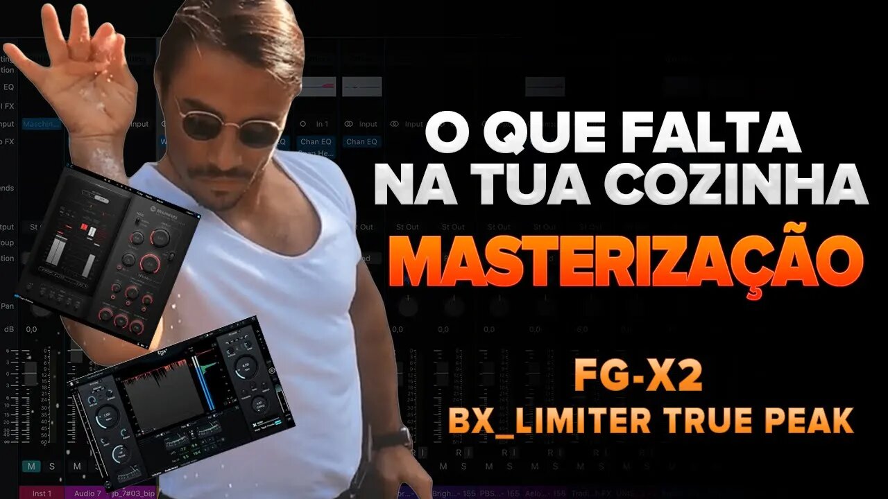 MASTERIZAÇÃO - LIMITER PLUGINS - FG X2 - Bx LIMITER TRUE PEAK #slatedigital #pluginalliance