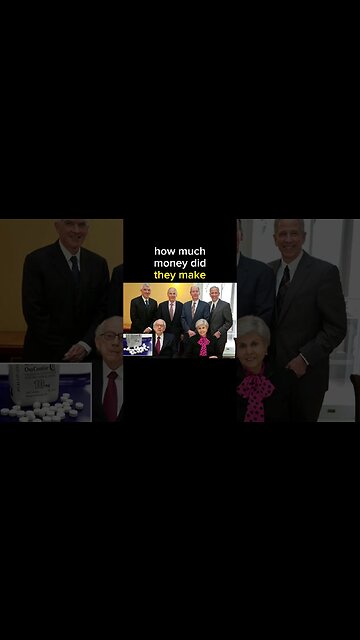 Sackler Family Made Billions With Purdue Off Oxy