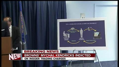 Browns linebacker Mychal Kendricks charged with insider trading