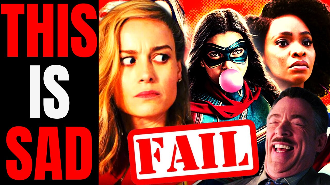 The Marvels Is OFFICIALLY The Biggest Box Office DISASTER In Disney HISTORY | Woke Marvel FAILURE