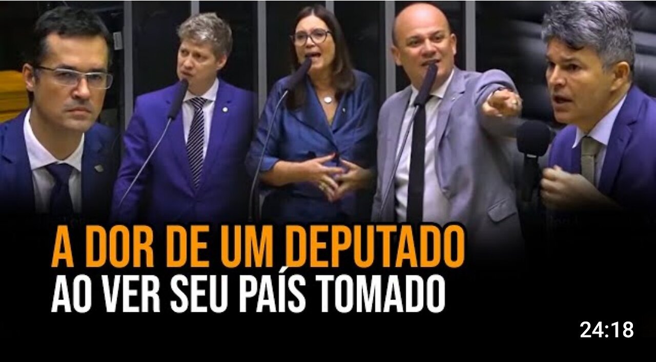 A DOR de um DEPUTADO ao ver seu PAÍS TOMADO POR LADRÕES E CORRUPTOS - By Marcelo Pontes