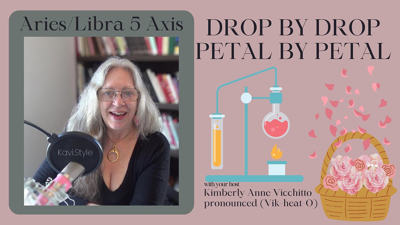 🌱Aries 5. Libra 5. ECLIPSE Window Begins! Here.Drop by Drop. Petal by Petal. Zodiac. Symbol.Podcast