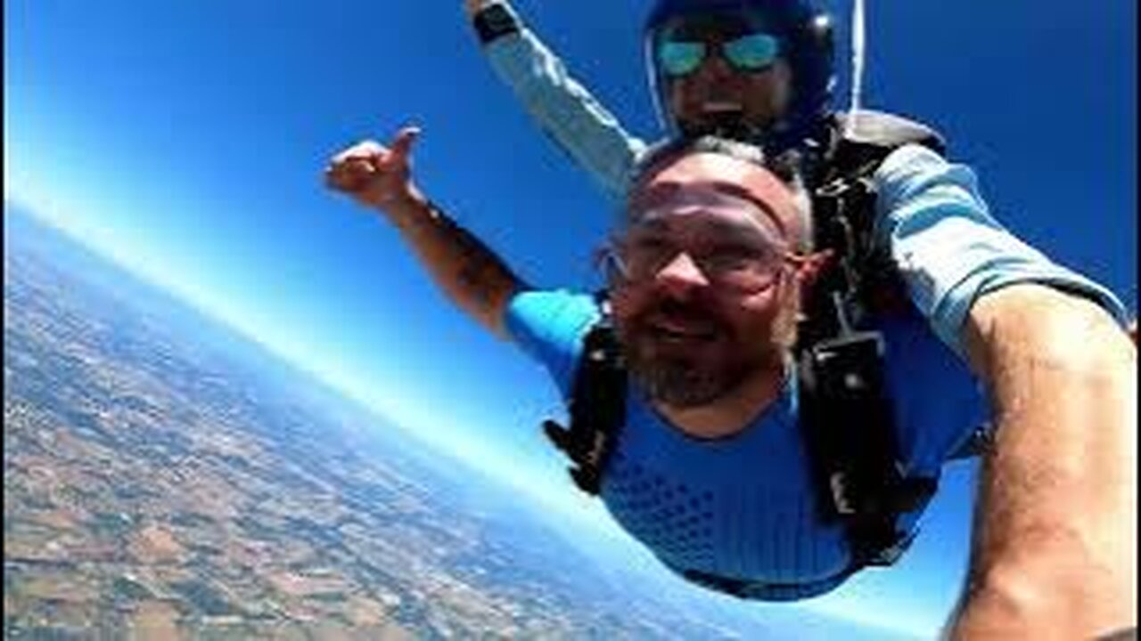 I jumped out of a plane.