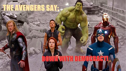 The Cast Of The Avengers Wants To Take Down Democracy