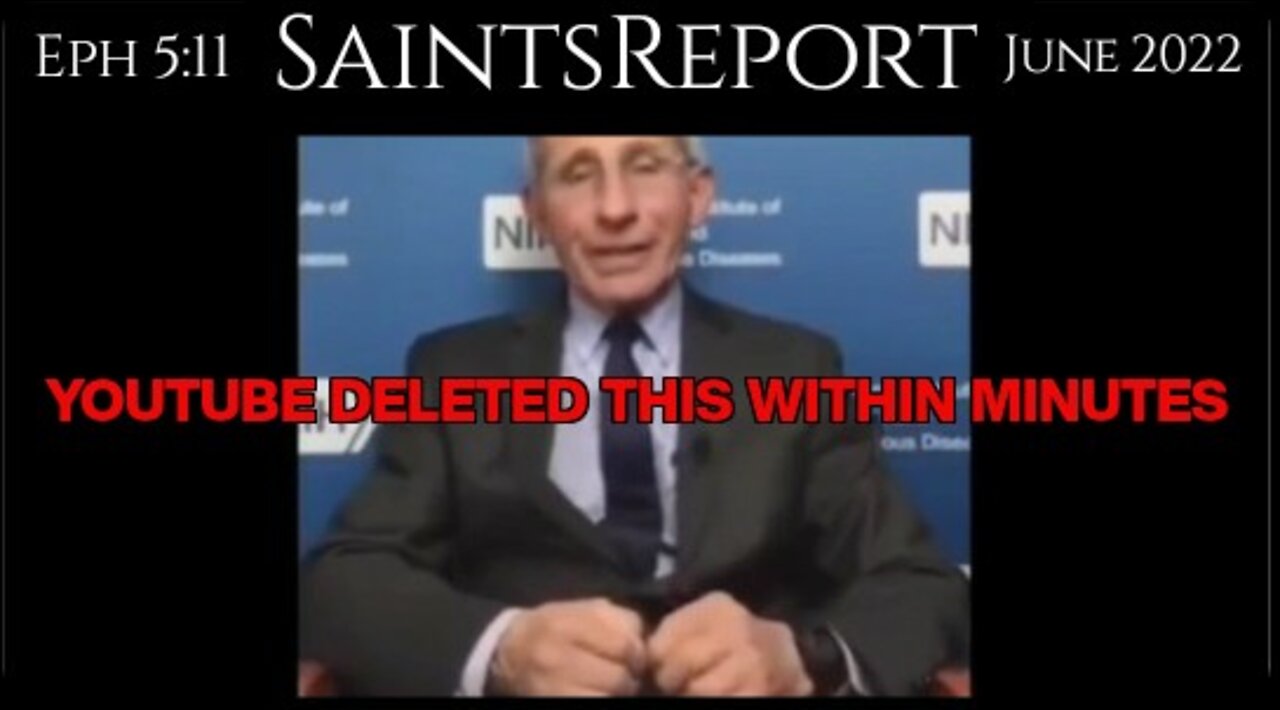 1k87. 🔴YOUTUBE DELETED THIS WITHIN MINUTES. So I posted to Rumble‼️