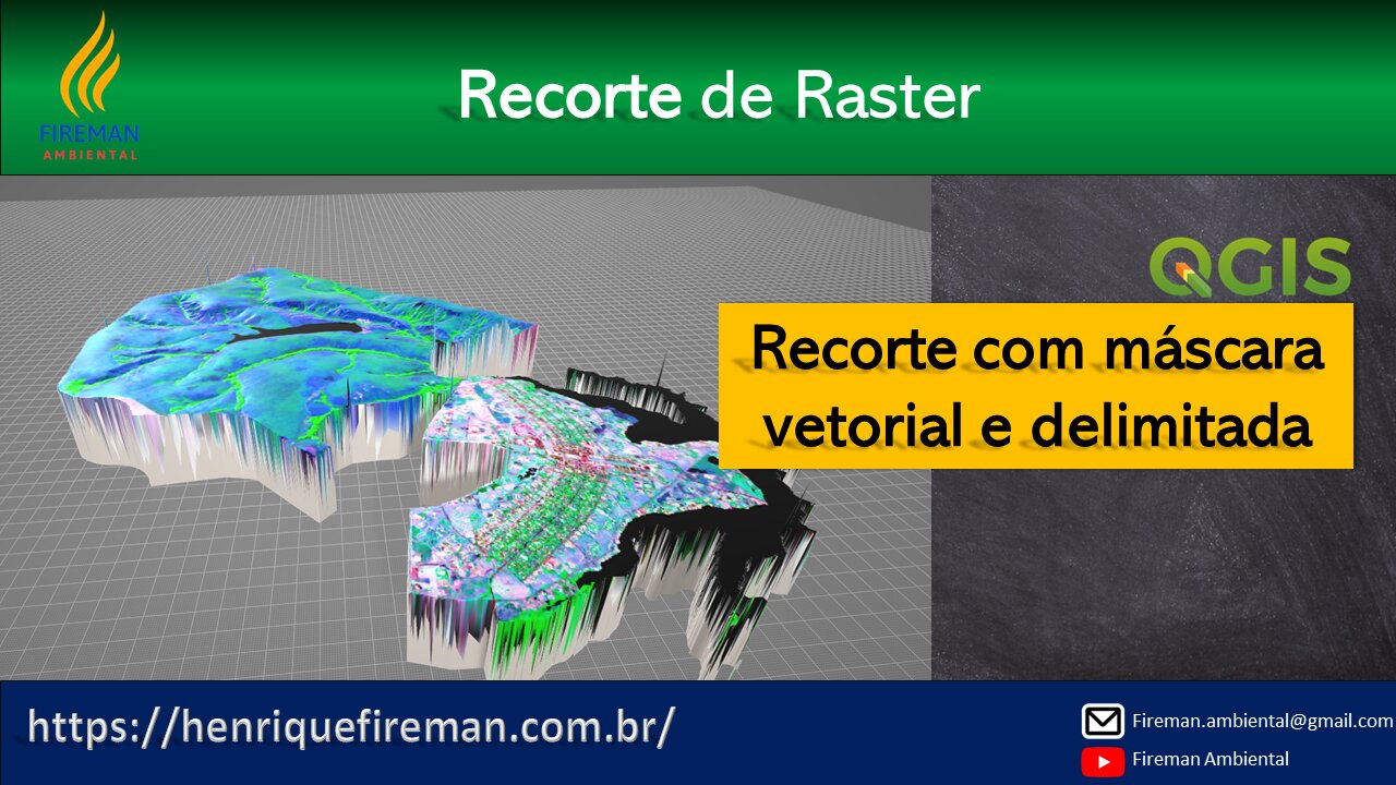 Recortar Imagem de Satélite
